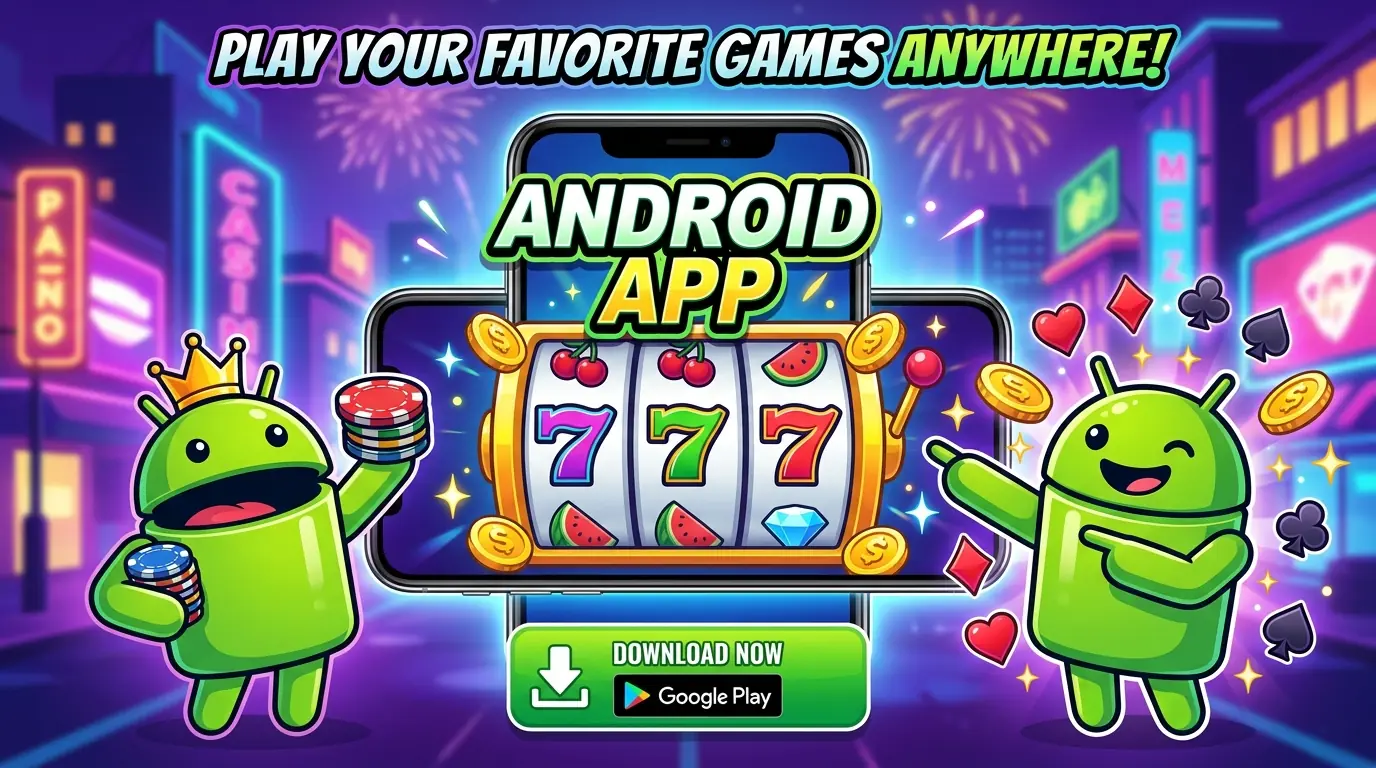 Getlucky casino app til Android