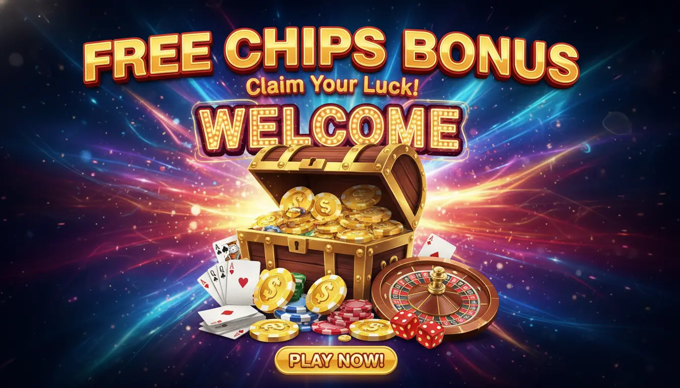 Gratis chips hos Getlucky casino